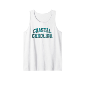 Coastal Carolina Chanticleers Retro Arch Officially Licensed Tank Top S