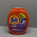 Tide PODS Laundry Detergent Pacs, 3-in-1 Stain Remover, Odor Fighter, Color Protector, 112 Count, HE compatible, Original Scent