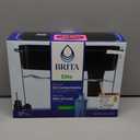 Brita 27 Cup Elite Filter Dispenser, Reduces 30+ Contaminants including Lead and Microplastics, Filter lasts 6 months, UltraMax, Black