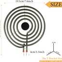 MP22YA Electric Range Burner Element,Replacement for Kenmore,Hardwick,Maytag,Norge Whirlpool Electric Range Stove,Includes 2 x MP15YA 6" & 2 x MP21YA 8" Surface Element Coil