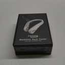 Kakashi 6000mAh Portable Neck Fan Rechargeable, Bladeless Operated Wearable Personal Fan with 3 Speeds, 360Cooling Leafless Hanging Neck Fan Blow Cold Air for Travel Outdoor (White)