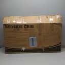 3 in 1 Baby Bassinet Bedside Sleeper, Bedside Crib for Baby, Adjustable Baby Bassinet with Wheels, Storage Basket, Mattress, Easy Assemble & Folding Portable Baby Cradle (Grey)