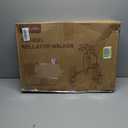 HOMLAND 3 Wheel Walkers for Seniors, Foldable Wheeled Rollator with Cane Hold and Cup Hold, Lightweight Three Wheel Rolling Walker Height Adjustable for Seniors