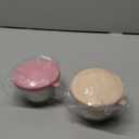 2 Pack Snack Containers for Toddlers, Stainless Steel Toddler Snack Cups with Silicone Food Catcher & Lids,Snack Cups for toddlers Spill Proof (Matte Pink, Matte Off White)