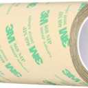 3M 468MP Adhesive Transfer Tape, 4" width x 5yd length (1 Roll)
