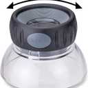 Carson LumiLoupe Plus 5.5X Power Stand Loupe Magnifier with Dual Lens Focusing System (LO-06)