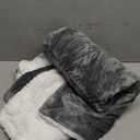 Bedsure GentleSoft Sherpa Fleece Throw Blanket for Couch  Thick & Cozy Christmas Blanket for Winter, Non-Heated, Soft Fuzzy Plush Throw Gifts for Women and Men, Grey, 50x60 Inches