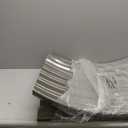 A ANLEOLIFE 8x4x2ft Galvanized Raised Garden Bed Kit, Oval Metal Deep Root Planters for Outdoor Plants Vegetables Flowers Herb, Large Bottomless, 478 Gallon Capacity- Quartz Grey