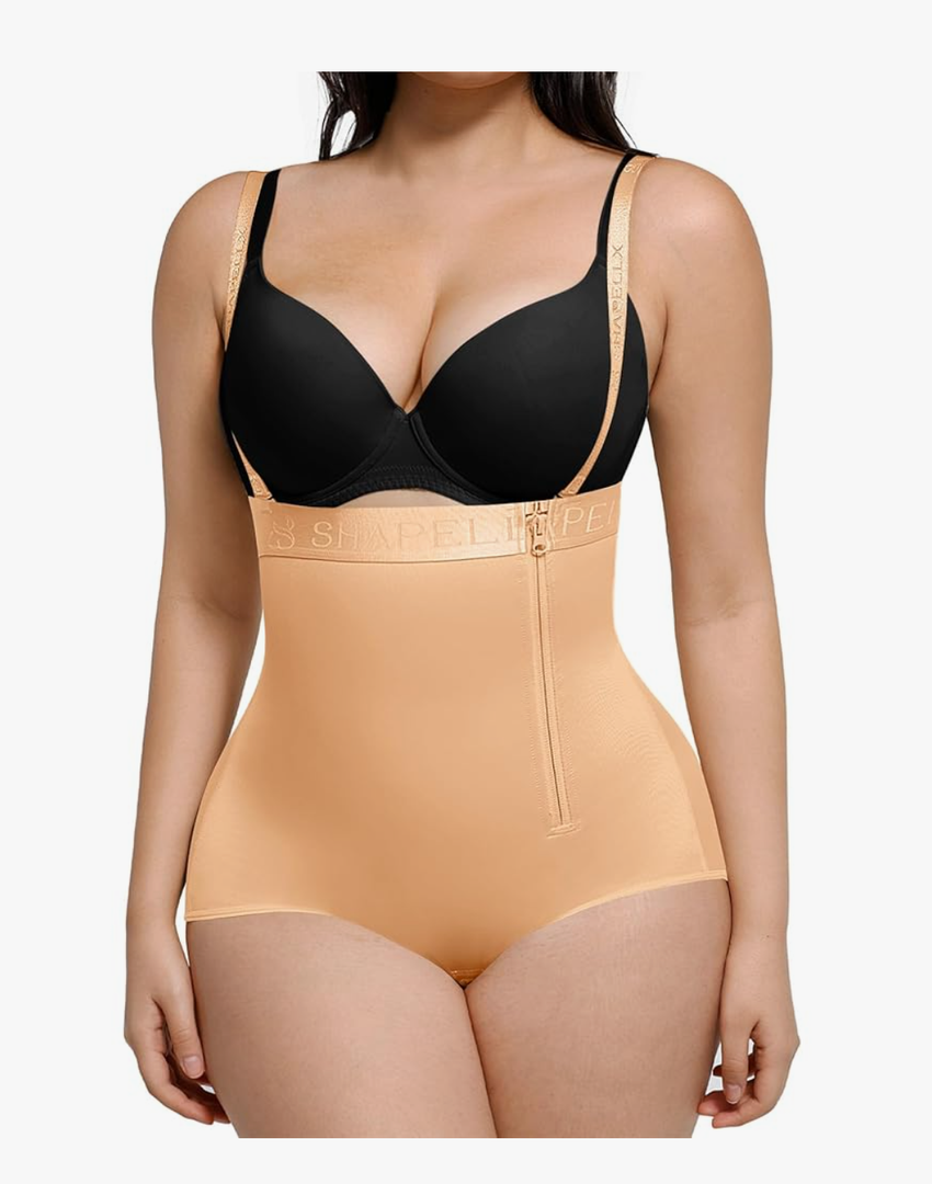 SHAPELLX Shapewear Tummy Control Panty for Women High Waist Body Shaper Waist Trainer Shaper Higher Power Panties size xl