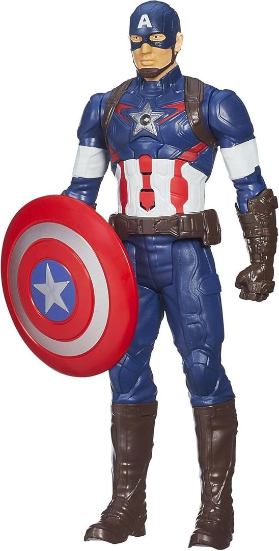 Hasbro Marvel Avengers Age of Ultron Titan Hero Tech Captain America 12 Inch Figure