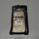 Magnetic for iPhone 16 Case [Compatible with MagSafe] Clear Floral Flower Bee Pattern Design, Slim Shockproof Protective Phone Cover for Women Girls