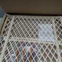 Toddleroo by North States - Diamond Mesh Wooden Baby Gate: Pressure Mounted Baby Gate for Doorways - Adjustable 26.5 to 42 Inches Wide - 23 Inches Tall