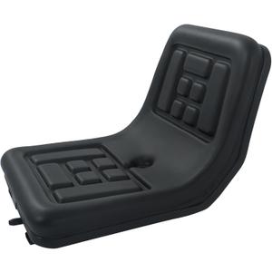 Universal Mower Seat with Mounting Bolt Pattern, Black High Back Tractor Seat, Comfort Compact Adjustable High Back Lawn Tractor Seat