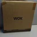 Carbon Steel Wok, 13-Inch, Pre-Seasoned, Non-Stick, with Lid and Spatula, Flat Bottom, Ideal for Stovetop Cooking