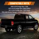 Full LED Smoked Tail Lights for 2009-2018 Dodge Ram 1500/2500/3500
Compatible with 2019-2024 Ram 1500 Classic, Fits Factory Halogen Trims Only, with Start-up Animation, Plug and Play
