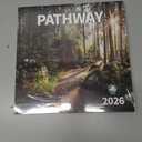 4 x 2026 Wall Calendar,Calendar 2026, November 2025 - December 2026, Wall Calendar Pathways, 12" x 24" Opened,Full Page Months Thick & Sturdy Paper for Calendar Organizing & Planning
