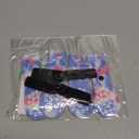 EXPAWLORER Anti Slip Dog Socks to Prevent Licking Paws, Dog Shoes for Hot Pavement, Dog Booties for Small Medium Large Senior Dogs, Traction Control Boots & Paw Protectors for Hardwood Floors (Small (4 Count), Blue and Pink)