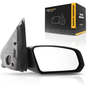 For Saturn Ion 2003 2004 2005 2006 2007 Door Mirror Passenger Side | Manual | Non-Heated | Textured | Sedan | Replacement for GM1321266 | 22726677