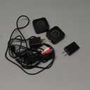 1Mii 2.4GHz Wireless Audio Transmitter Receiver Set (1 TX+1 RX) for TV, 262Ft/80M Long Range 25ms Low Latency with AUX RCA in/Out, Wireless Audio Adapter for TV PC Powered Speaker Amplifier Soundbar