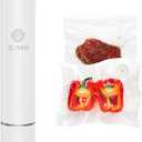 Handheld Vacuum Sealer for Food,Compact Vacuum Sealer Machine Portable and Rechargeable,Include 20 Reusable Vacuum Sealer Bags Ideal for Preservation Fresh,Sous-Vide,Meal Prep,Food Storage