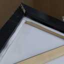 Pogusmavi Large Wall Art Abstract Black And Grey Canvas Wall Art Living Room Paintings Decorations Modern Wall Decor for Bedrooms Framed Artwork for Walls (70"L x 31"W)