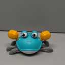 Pbooo Crawling Crab Baby Toy, Interactive Walking Dancing Moving Crab Toy (Infrared Sensing) 3-6 6-12 Months, Toddler Learning Tummy Time Crab, Infant Music Sensory Birthday Gifts