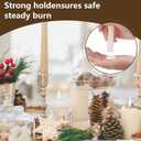 120 Pcs Taper Candle Holder Candle Grips Candle Adhesive Stay Put Candle Grips Adhesive Sticky Dots Candle Inserts for Candle Holder Small Candle Accessories