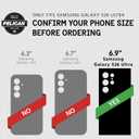 Pelican Protector Samsung Galaxy S26 Ultra Case [Magnetic and Wireless Charging] Rugged Phone Cover with 16ft Military-Grade Drop Protection - Heavy Duty Case for Samsung Galaxy S26 Ultra 6.9" - Black