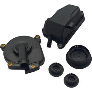 AMCC Engine Oil Separator Cover Kit & Camshaft Expansion Plug Kit Compatible with Mercedes-Benz M272 GLK M R S Replace:2720100631,0009985690,0009986590,2720160134 (5-piece set (OE number difference)