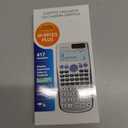 Scientific Calculators, IPEROT Black Math Calculator with 417 Function, Solar Battery Power and 4-Line Display, School Supplies for Middle High College Students Teachers (Black 991ES)