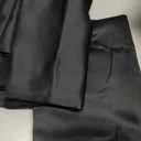 NICETOWN Black Blackout Curtain Blinds - Solid Thermal Insulated Window Treatment Blackout Drapes/Draperies for Bedroom (2 Panels, 42 inches Wide by 63 inches Long, Black)