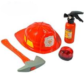 Boy Girl Firefighter Roleplay Toy with Fire Extinguisher and Authentic Accessories for Boy Girl Fun Fireman Costume Play Set for Imaginative Adventures