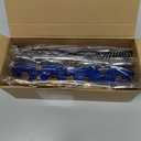 Copkim Happy New Year's Eve Glasses 2026 Plastic Eyeglasses Glitter Frames Glasses of 2026 New Year Decorations Party Eyewear Favor Photo Props, 4 Pack