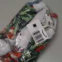 NOVILYS Red Christmas Rectangle Tablecloth - Printed Xmas Tree & Snowman Pattern, Washable &Stain Resistant Decorative Holiday Table Covers for Kitchen, Party, Dining Table Decor - 60 x 84 Inch