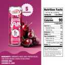 Premier Protein Sparkling Protein Soda, Black Cherry, 15g Whey, 4 Pack (EXP 08/06/27)