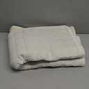 Velvet Couch Cover, Washable Sectional Sofa Cover, Anti Slip Sofa Slipcovers for 3 Cushion Couch Sofa L Shaped Recliner, Furniture Protector Covers for Pets Kids, White, Only 1 PCS, 1pc/36"x 47"/Rectangular