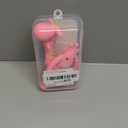 SHARE&CARE BPA Free Silicone Giraffe Baby Teether Toy with Storage Case, for 3 Months Above Infant Sore Gums Pain Relief and Baby Shower, Baby Teething Toys (Pink)