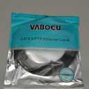 Vabogu Cat 8 Ethernet Cable 15FT, Heavy Duty 26AWG High Speed 40Gbps 2000MHz, Gold Plated RJ45 Shielded, Weatherproof Indoor & Outdoor LAN Cable for Gaming PC PS5 Xbox Modem Router