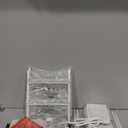 Huuger Nightstand with Charging Station, 27.6 Inch Side Table with Drawers, PU Leather Finish, End Table Bedside Table with USB Ports and Outlets, Night Stand for Bedroom, White