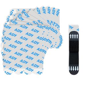 ADY Picture Hanging Strips Heavy Duty 40PairsDamage Free Removable Picture Hangers, Refill Adhesive Strips for Rent Room, Hook and Loop Strips Mounting Tape for Painted Wall