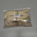 4 Pieces Easter Rustic Bunnies, Farmhouse Easter Decor Bunny Stuffed Fabric Rabbit Spring Decor for Easter Home Desk Counter Tiered Tray Basket Bowl Fillers Rabbit Collections