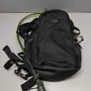 Slim Biking Hiking Backpack Black Airmesh Back Lightweight