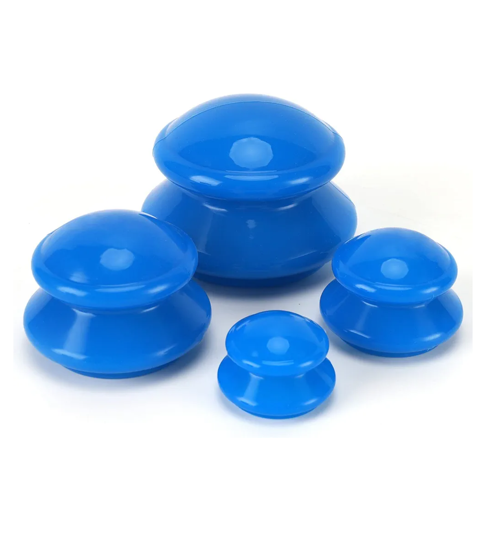 Silicone Cupping Therapy Set, Professional Studio and Home Cupping Set Massage Therapy Cups, Chinese Massage Cups for Cellulite Reduction Cupping Kit, Muscle and Joint Pain Myofascial Cupping Massager