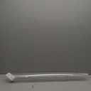 WASJOYE Office Chair Mat for Hard Floor, 36" Round Transparent Hard Floor Protector Cover Home Floor Mat for Computer Desk Rolling Chair