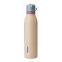 Owala FreeSip Twist Insulated Stainless Steel Water Bottle with Straw for Sports and Travel, BPA-Free, 24-oz, Tan