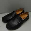Go Tour Men’s Casual Leather Fashion Slip-on Loafers Shoes US 9 Black