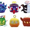 Plush Toy Fruits Plush Toy Stuffed Toys Video Game Pillow for Kids Birthday Xmas Gift (6 PCS)