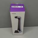 Tilted Nation Gaming Headset and Controller Stand | Premium PS5 Accessories (Clean Space with Charging Station) Headphone and Controller Holder for Desk, PlayStation 5, Xbox Game, (White)