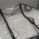 Rain Cover Compatible with Nuna Stroller - Waterproof Stroller Rain Cover, Windproof Travel Weather Shield, Durable Protect from Dust and Snow with Breathable, Travel Strollers Accessories