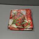 2 x HOMETITUTE Christmas Throw Pillow Covers 18x18 Inch Set of 2 Soft Decorative Knit Mitten Cushion Covers Rustic Farmhouse Holiday Winter Christmas Pillow Cases for Sofa Couch Bed Living Room